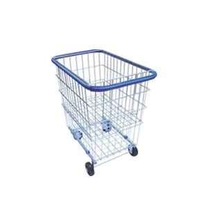 Carrinho de Compras para Condomínios 140 Litros - (Com prateleira móvel)
